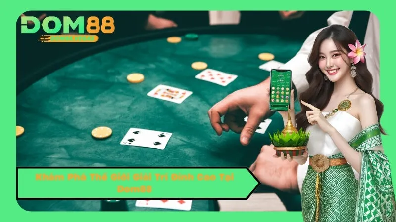 Khám Phá Thế Giới Giải Trí Đỉnh Cao Tại Dom88